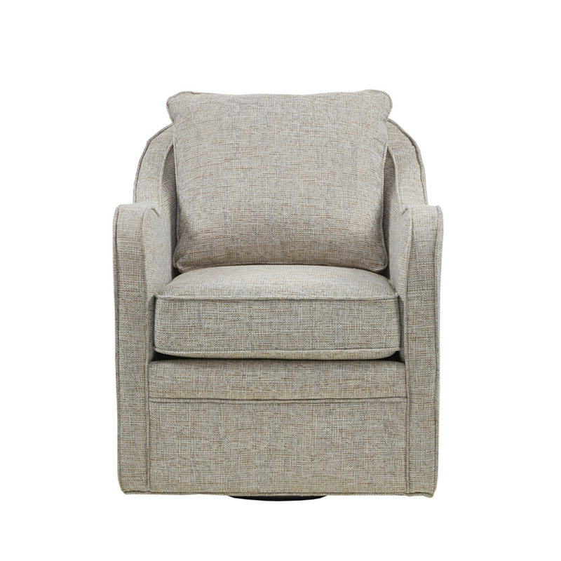 Fauteuil pivotant à siège large Brianne