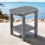 Table d'appoint extérieure 17 po 2 niveaux-871962006