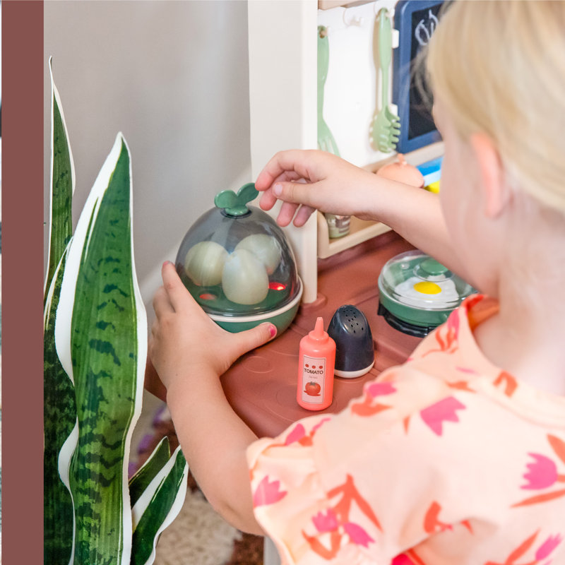 Mini Meals Kitchen Playset with Light, Sounds and Cooking Effects