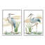 «Stupell Industries Herons on Marsh Shore», ensemble de 2 toiles murales par Melissa Wang-91310962