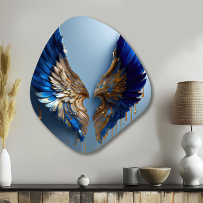 Ferro - Wings Angel Nebula Shape Asymmetric Metal Wall Art