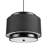 Anatollo 2 - Light Black Single Pendant