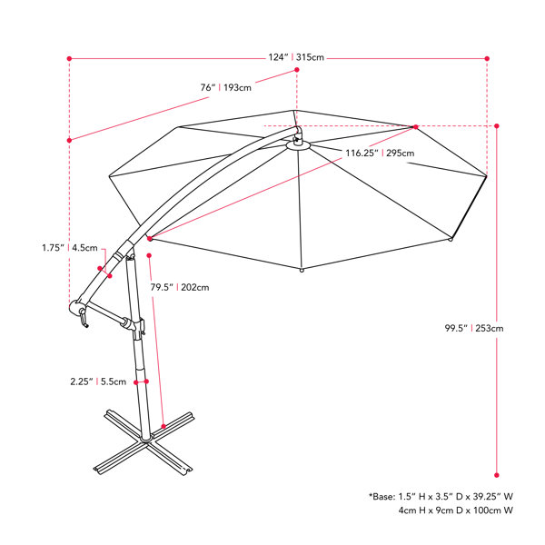 Dimensions du produit