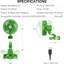 9.88" Oscillating Clip Fan-88982741