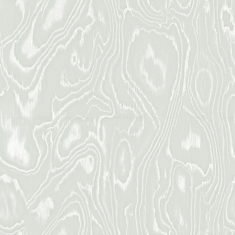Burlwood - Wood Wallpaper, Green, Faux Grasscloth