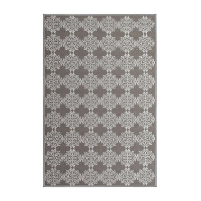 Tapis gris zone contemporaine