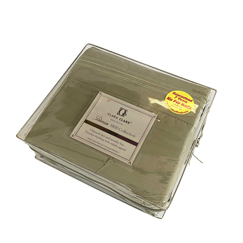 Ensemble de draps 1800 fils, Grand