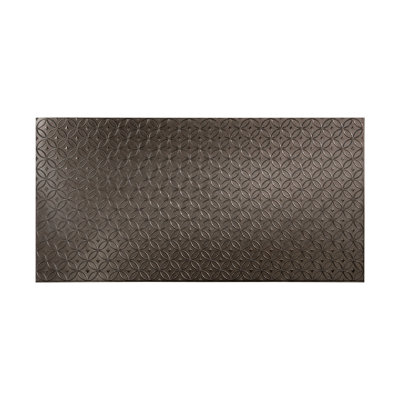 Fasade Rings Decorative Vinyl 4'X8' Wall Panel