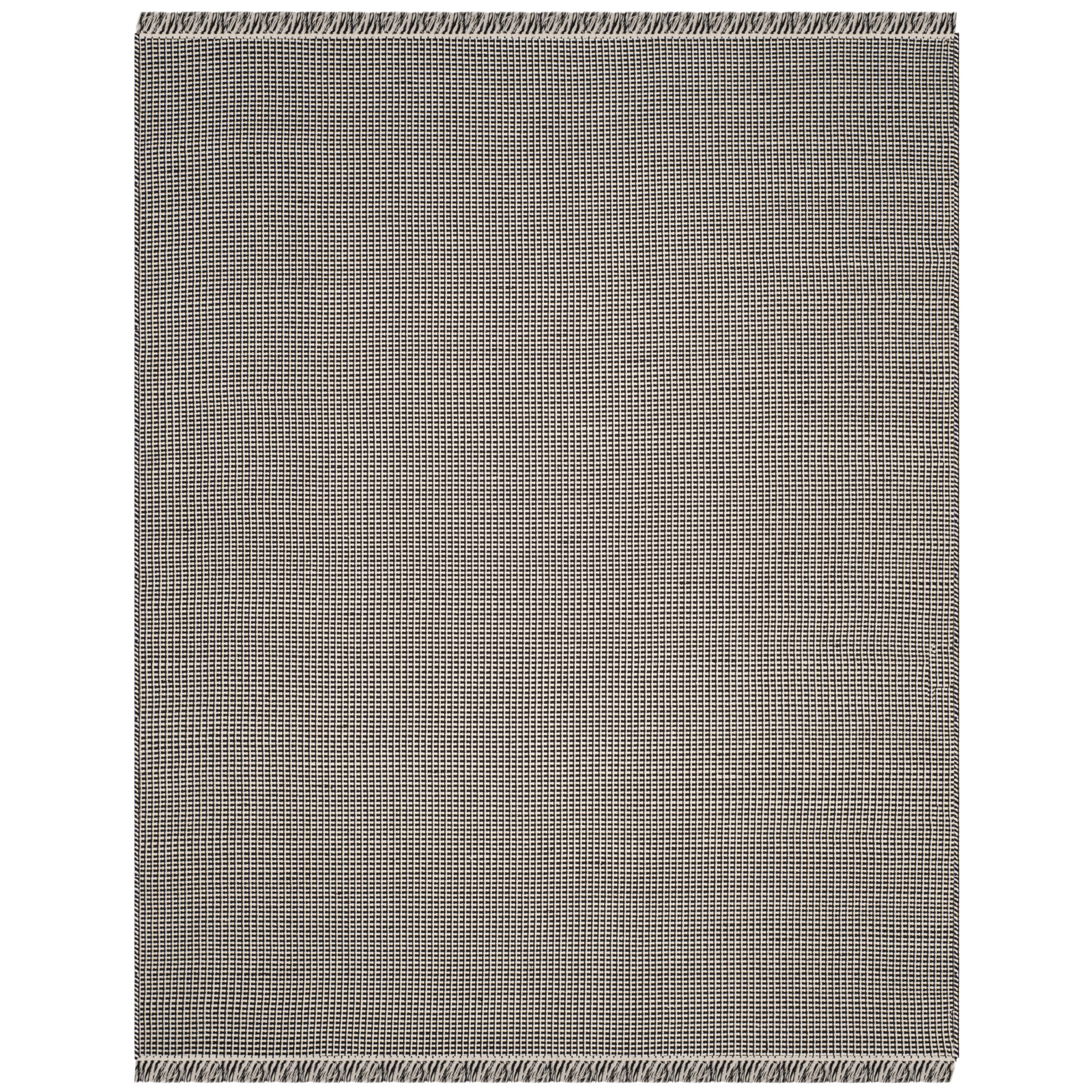 Bester Hand-Woven Geometric Cotton Rug, Rectangle 6' x 9'