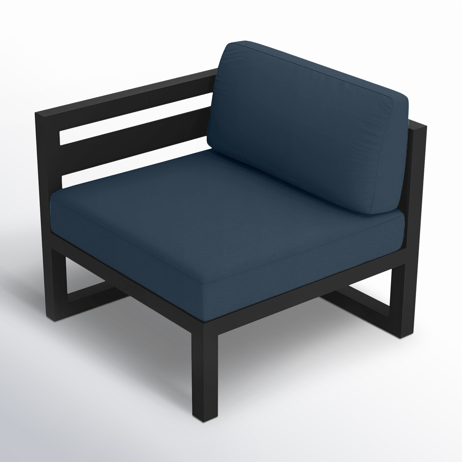 Smith Sunbrella® Patio Lounge Chair, Spectrum Indigo, Slate
