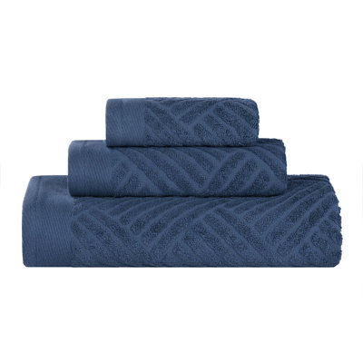 Ocilla 3-Piece Egyptian Cotton Towel Set