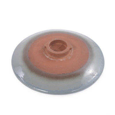 Bain d'oiseaux en céramique pour patio, jardin