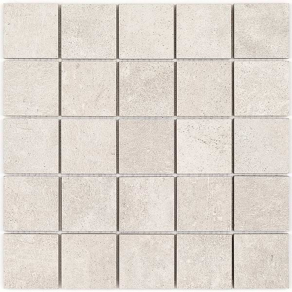 Marbella 2.5 in. x 2.5 in. Grid Matte Porcelain Tile, Desert Sand
