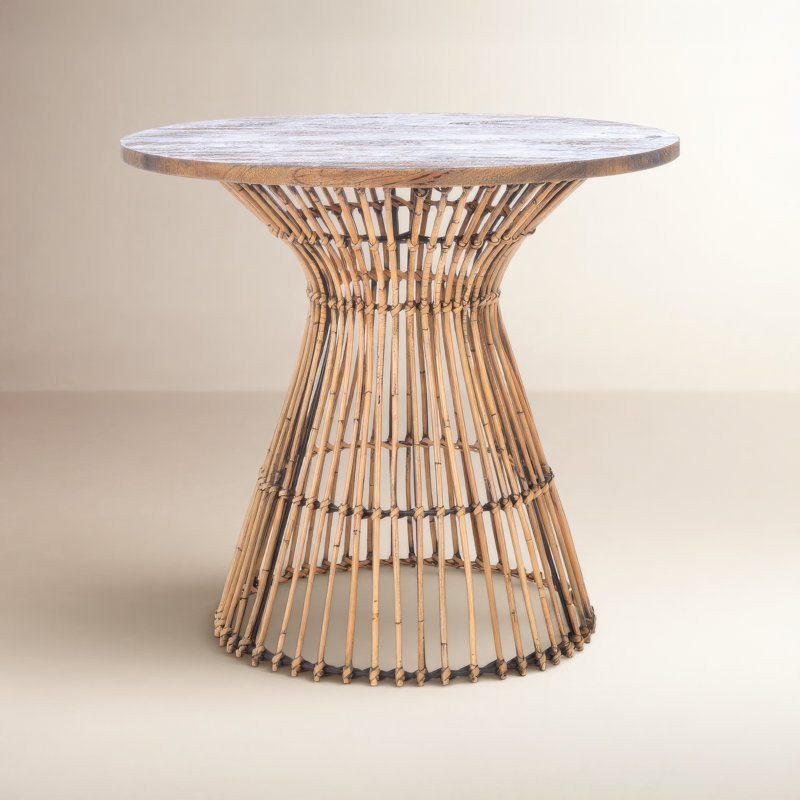 Table de bout Angelo, Miel brun délavé