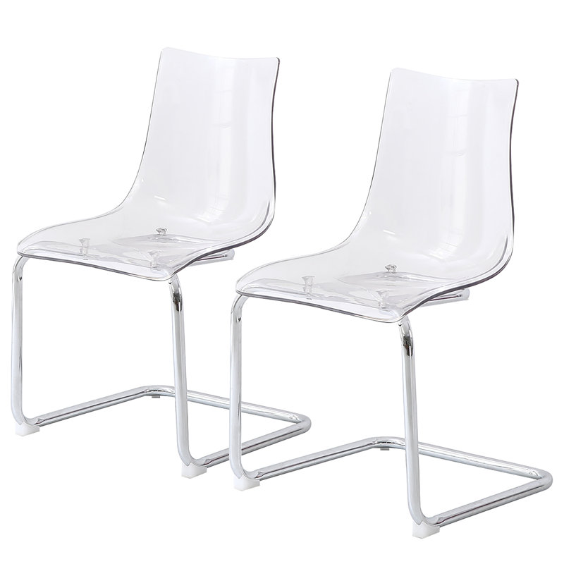 MENSIKU Cantilever chair , Transparent