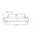 Solid Wood Retro Compact Sofa