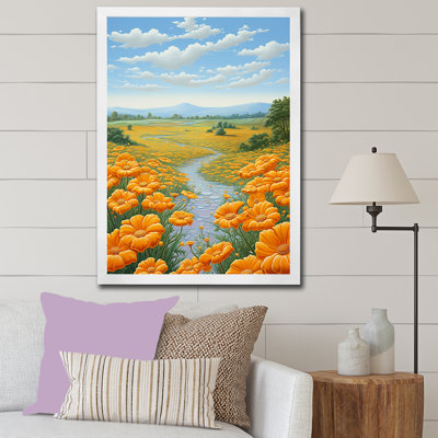 " Radiant Sunshine Marigold Flowers IV "