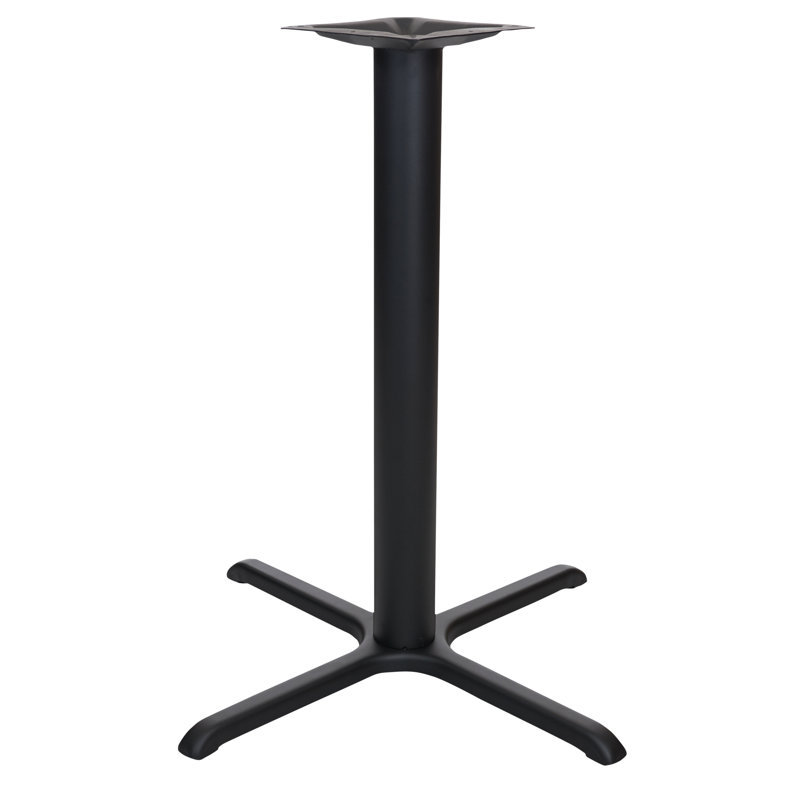 STB noir 36 x 36 po à hauteur de la base de la table 4 po