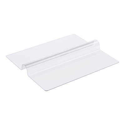 54"x54" Clear PVC Table Protector - Heavy Duty 2.0mm Thick Square Vinyl Desk Cover, Waterproof & Heat Resistant Plastic Topper