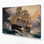 Art mural sur toile gris