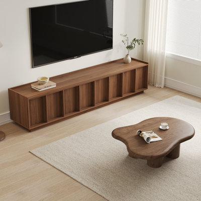 Brown Mid Century Living Room Set
