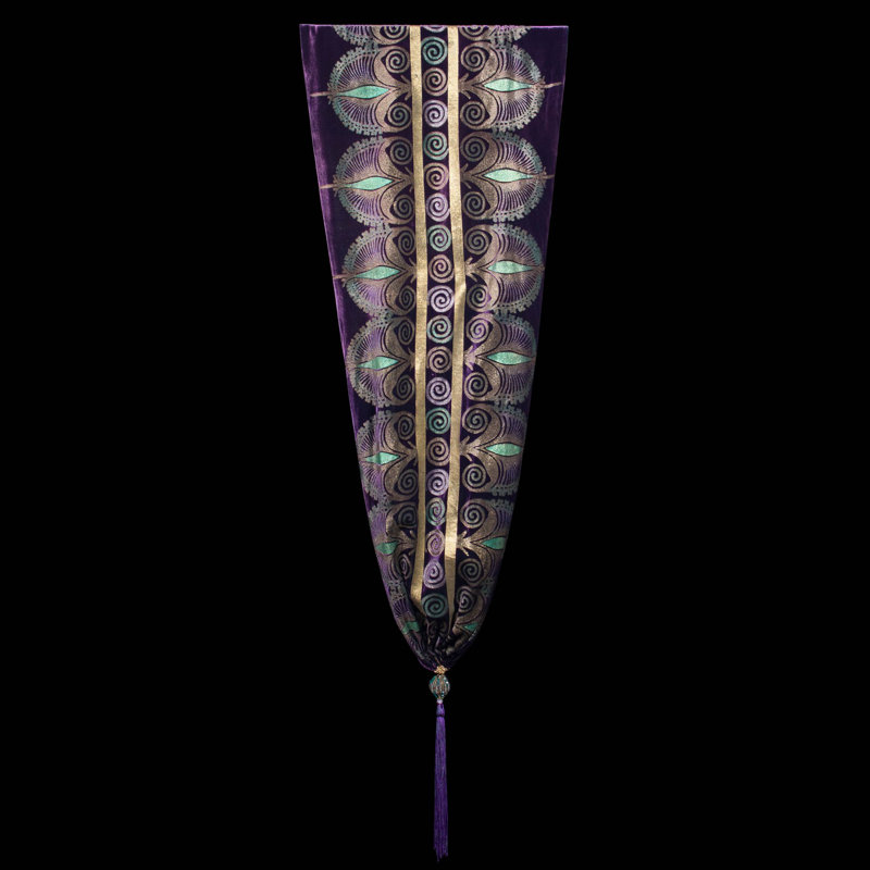Orchid Velvet Bed Runner