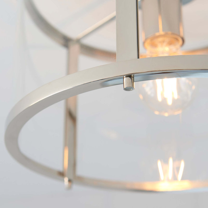 Angelyca Glass Flush Mount