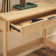 Reeded Writing Desk with Drawer