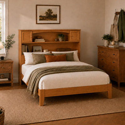 Denver Wood Foundation Bed