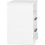 Table de chevet 2 tiroirs Yazeed, table de bout à 2 tiroirs de ferme avec rangement pour chambre à coucher, bureau, salon, l 16,75 po x l 18,75 po x H 24,5 po, blanc-1514163486
