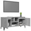 Steyning Unfinished TV Stand with Fireplace Included-1895416547
