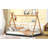 Tent Floor Bed With Triangle Structure