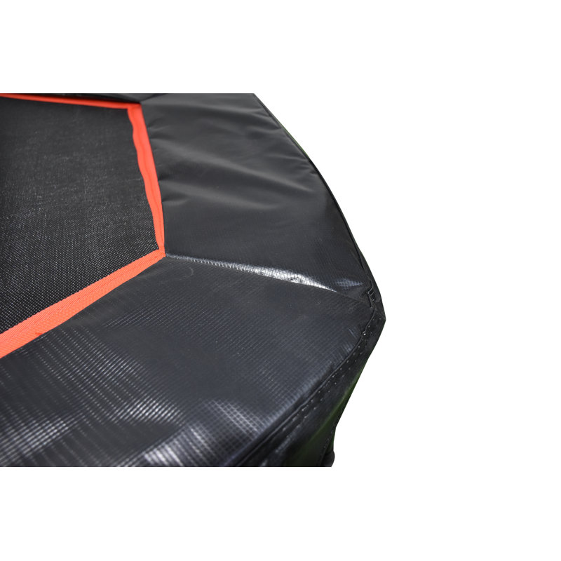 Teamson By Crowntec 50" Red Hexagonal Trampoline With Handlebar