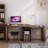 Nordic Style Solid Wood L-shaped Study & Computer Desk