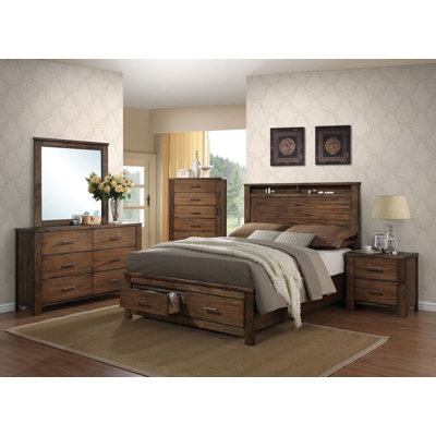 Devi Merrilee Storage Bed