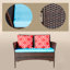 4-Piece PE Rattan Outdoor Sofa Set-1255875528