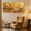 Plantes et fleurs, ensemble de 3 impressions sur toile-1817685924