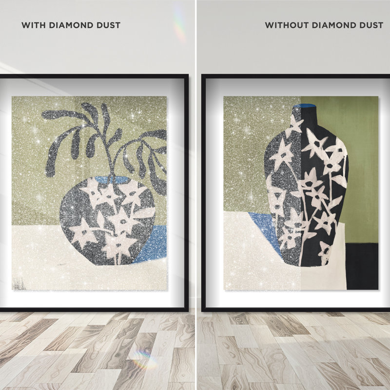 Noir Vase Set Set by Oliver Gal, 75"H x 63"W, Black Shadowbox