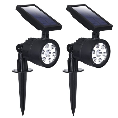 Westinghouse Solar Lighting Black Low Voltage Solar Powered Integrated ...