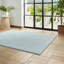 Tejal area rug Machine Woven Light Blue-927863199