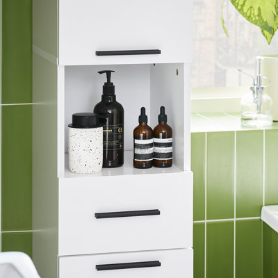 Freestanding Linen Cabinet