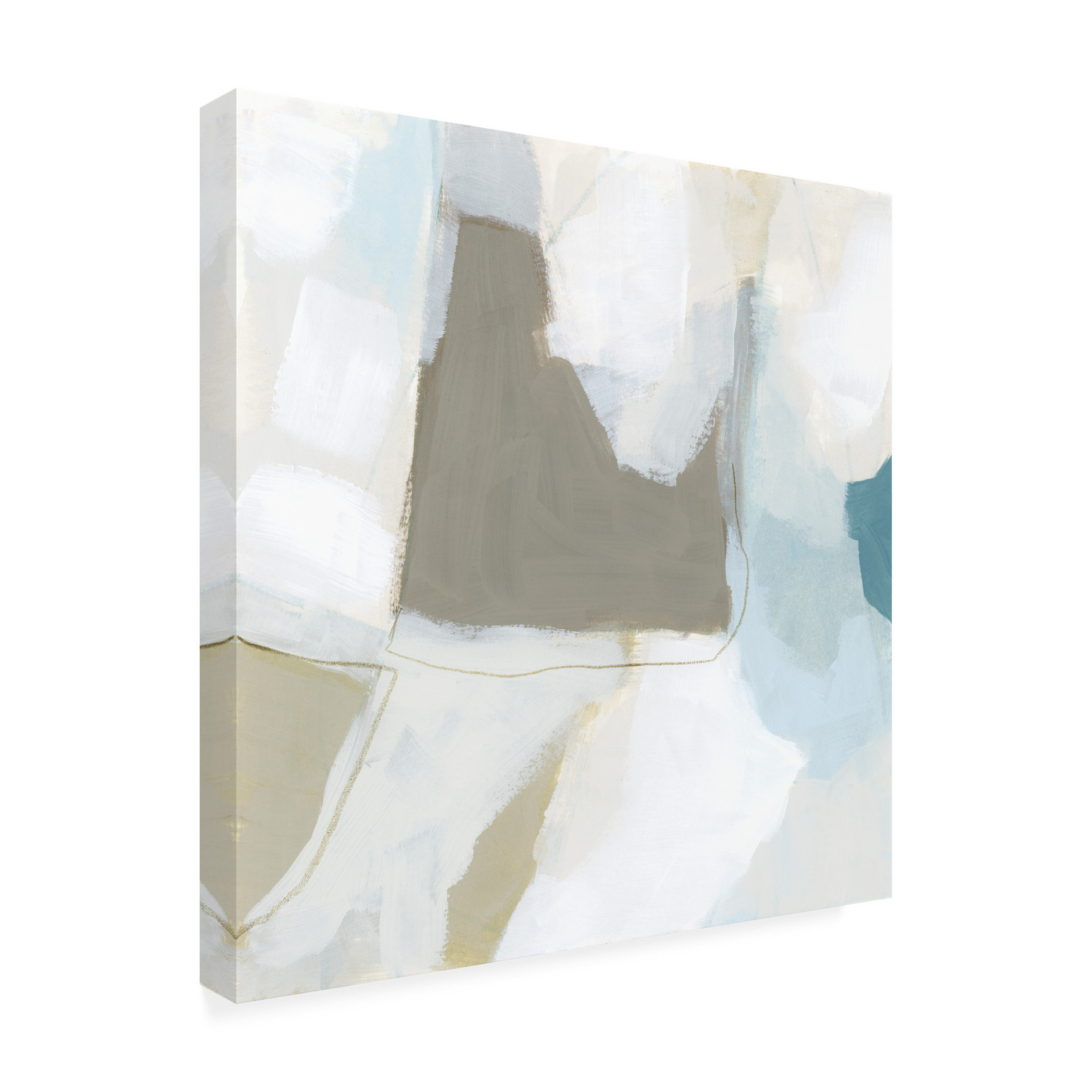 Wrought Studio™ Mist Shapes II by June Erica Vess - Unframed Print on ...