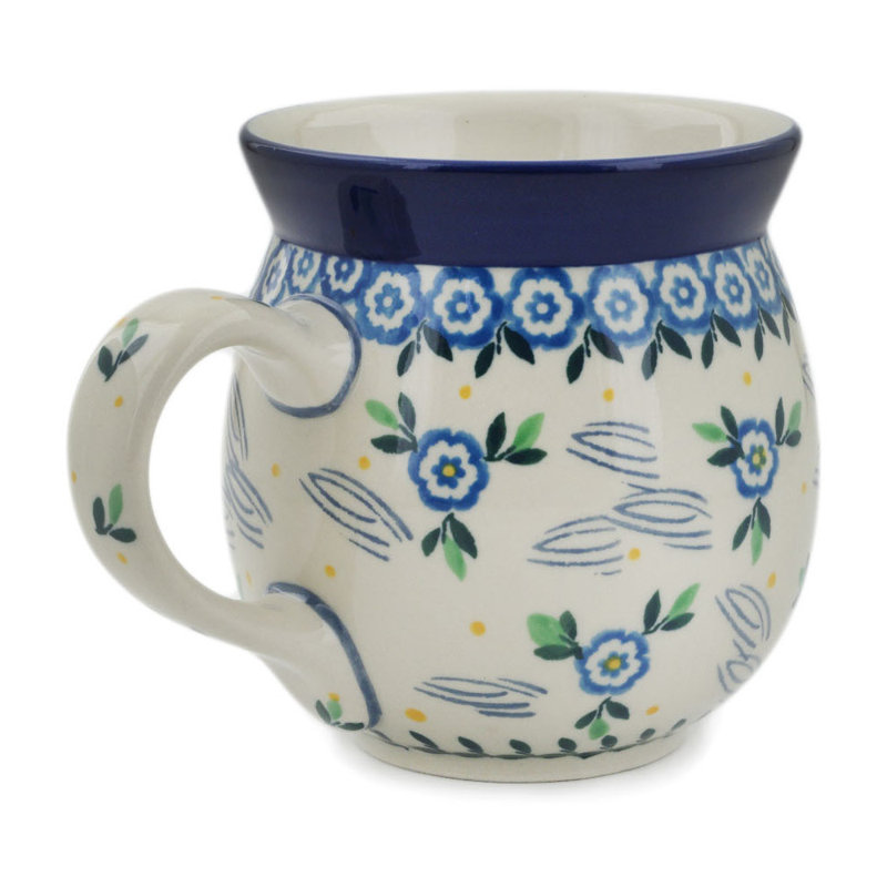 Tasse à bulles en grès 16 oz - Doves In Love