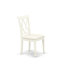 L'ensemble de salle à manger 3 pièces comprend une table de salle à manger ronde avec piédestal et 2 chaises de cuisine en tissu de lin, blanc lin-779668938-723470828-789984591
