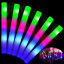 100 Pcs Light Up Foam Sticks Led Wands Batons Dj Flashing Glow 18" Vocal Concert-119771439