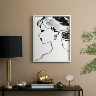 Reproduction encadrée WOMEN Series CLXV - bois massif