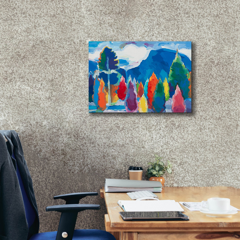 Millwood Pines «Reach For The Sky 3» par Hooshang Khorasani, H 18 po x l 26 po x P 0,75 po