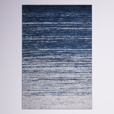 Ayoki Navy/Gray Area Rug