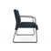 Waterfall Waiting Reception Loveseat Sled Base Metal Frame