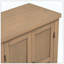 U_STYLE Buffet de rangement à 4 portes avec tablettes réglables et poignées rétro Atimon, rangement spacieux, pieds en pin, pour le salon, le bureau et le vestibule-474008027